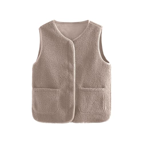 Weste Damen Teddyfleece Jacke Damen Teddy Fleecejacke Kurz Teddy Weste Damen Plüschweste Winter Übergangsjacke Leicht Ärmellos Westen Warm Winterjacke mit Knöpfen Elegant Einfarbig Teddyweste Outdoor Weste Damen Teddyfleece Jacke Damen Teddy Fleecejacke Kurz Teddy Weste Damen Plüschweste Winter Übergangsjacke Leicht Ärmellos Westen Warm Winterjacke mit Knöpfen Elegant Einfarbig Teddyweste Outdoor von Generisch