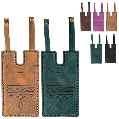 Western Boot Wallet with Snap Strap,Fashion Leather Boot Wallet,Handcrafteds Leather Boots Credit Card Holder for Womens von Generisch