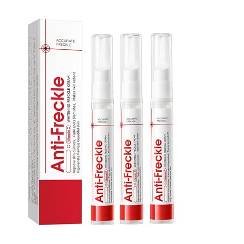 Whitening Freckle Cream, Pigmentflecken Entferner Gesicht,Aufhellungscreme Korrektorcreme,Aufhellungscreme Gegen Dunkle Flecken Im Gesicht,Anti Aging Gesichtscreme für Frauen, Hellt Die Haut Auf (3) von Generisch