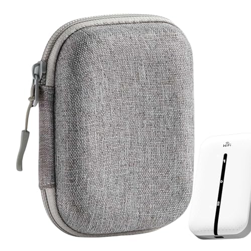 WiFi-Hotspot-Aufbewahrungstasche, kompakte Organizer-Tasche, tragbare Aufbewahrungstasche, Geschäftsreise, WiFi, mobiler Hotspot-Halter, große Kapazität, Router-Tasche für Ladekabel von Generisch