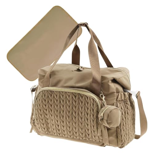 Wickeltasche, große Kapazität, Baby-Organizer, inklusive Schnullertasche, wasserdicht und hochwertig, 45 x 22 x 30 cm, mehrere Taschen, ideal für den täglichen Gebrauch, khaki, Refer to description Wickeltasche, große Kapazität, Baby-Organizer, inklusive Schnullertasche, wasserdicht und hochwertig, 45 x 22 x 30 cm, mehrere Taschen, ideal für den täglichen Gebrauch, khaki, Refer to description von Generisch