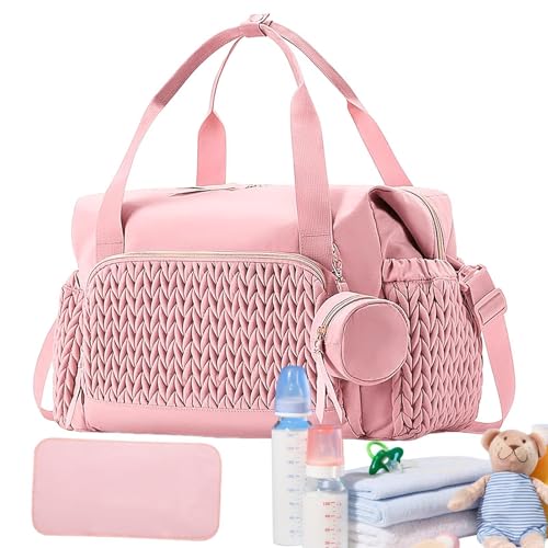 Wickeltasche – Wickeltasche | wasserdichte multifunktionale Wickeltasche | leichte Hand- Wickeltasche mit Wickelunterlage | isolierte Tasche für Reisen Baby ideal für Eltern unterwegs, rose, Refer to Wickeltasche – Wickeltasche | wasserdichte multifunktionale Wickeltasche | leichte Hand- Wickeltasche mit Wickelunterlage | isolierte Tasche für Reisen Baby ideal für Eltern unterwegs, rose, Refer to von Generisch