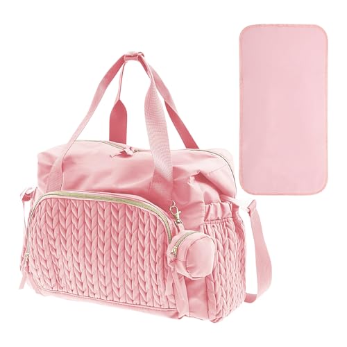Wickeltasche – große Reisetasche, Organizer mit mehreren Taschen, geräumige, leichte Tragetasche mit Schnullerhalter, wiederverwendbares Design für Baby-Ressourcen, Zuhause, Kinderzimmer, Outdoor Wickeltasche – große Reisetasche, Organizer mit mehreren Taschen, geräumige, leichte Tragetasche mit Schnullerhalter, wiederverwendbares Design für Baby-Ressourcen, Zuhause, Kinderzimmer, Outdoor von Generisch