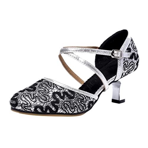 Wide Fit Mesh Shoes Womens Casual Sandals For Women UK Heels Bow Mesh Slippers Round Open Toe Slip On Low Slide Heeled Sandals Orthopädische Wanderschuhe mit bequemer Plantarfasziitis-Unterstützung, B von Generisch
