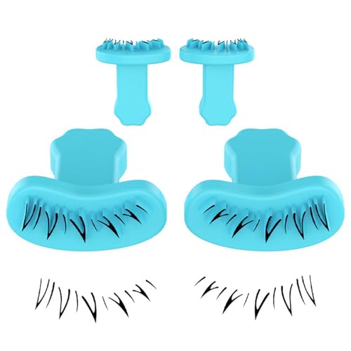 Wimpernstempel, unterer Wimpernstempel - Schönheits-Wimpernverlängerungswerkzeug - 1 Paar wiederverwendbare Stempel, Silikon-Wimpernapplikator-Werkzeug, Wimpernschablone für Anfänger von Generisch