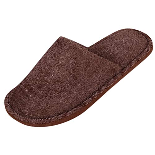 Winter Pantoffeln Herren, Hausschuhe Baumwolle Herren Unisex Hausschlappen Paare Slippers Frauen Bequem Haushaltsschuhe Plüsch Hauspantoffeln Weiche Sohle Heimschuhe Leicht Hüttenschuhe von Generisch