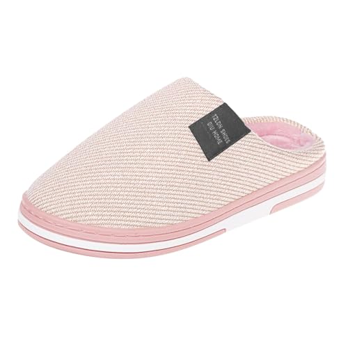 Winter warm Hausschuhe Home Damenplush-Baumwoll-Thick-vertiefte Hausschuhe Damen-Hausschuh Schuhe Damen Pumps (39) von Generisch