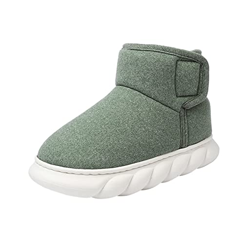 Winterboots Damen Gefüttert - Schneestiefel Herren Wasserdicht, Outdoorstiefel Breite Füße Snowboots Niedrige Wanderschuhe Orthopädische Schneeschuhe Warm Freizeitschuhe rutschfest Bootsschuhe von Generisch