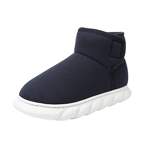 Winterboots Damen Gefüttert - Schneestiefel Herren Wasserdicht, Outdoorstiefel Breite Füße Snowboots Niedrige Wanderschuhe Orthopädische Schneeschuhe Warm Freizeitschuhe rutschfest Bootsschuhe von Generisch