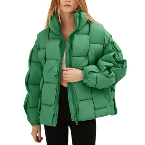 Winterjacke Damen Warm Gefüttert Übergangsjacke Fleece Dicke Skijacke mit Abnehmbarer Kapuze und Reißverschlusstaschen Winddicht Winter Snowboardjacke Damen Winterjacke Blauer Regenjacke Damen Lang von Generisch