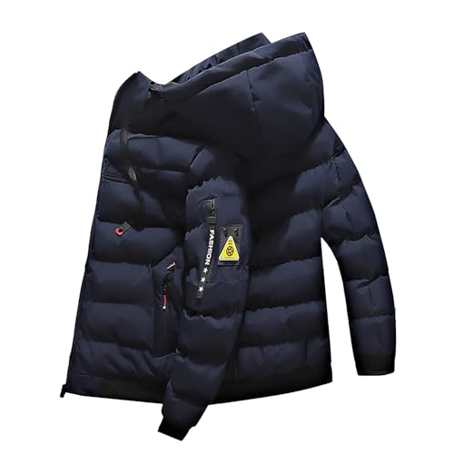 Winterjacke Herren Steppjacke Warme Leichte Winter Jacke Herren-Jacken Zip Sportjacke Mit Kapuze Taschen Modisch Wintermäntel Für Outdoor-Aktivitäten Und Winterwanderungen Winterjacke Herren Steppjacke Warme Leichte Winter Jacke Herren-Jacken Zip Sportjacke Mit Kapuze Taschen Modisch Wintermäntel Für Outdoor-Aktivitäten Und Winterwanderungen von Generisch
