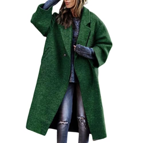 Wintermantel Damen Elegant: Wollmantel Damen Lang Oversize Klassische Revers Wintermantel Langarm Warm Wolljacke Mode Wintermantel Elegant Grosse Grössen Winterjacke Winter Mantel Trenchcoat Wintermantel Damen Elegant: Wollmantel Damen Lang Oversize Klassische Revers Wintermantel Langarm Warm Wolljacke Mode Wintermantel Elegant Grosse Grössen Winterjacke Winter Mantel Trenchcoat von Generisch