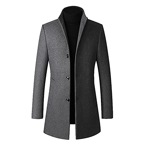 Wintermantel Herren Mantel Lang Slim Fit Herrenmantel Winter Warm Business Mantel Herren Wolle Wollmantel Parka Herren Winter Lang Herren Wintermantel Regular Fit Gefütterte Winterjacke Herren Wintermantel Herren Mantel Lang Slim Fit Herrenmantel Winter Warm Business Mantel Herren Wolle Wollmantel Parka Herren Winter Lang Herren Wintermantel Regular Fit Gefütterte Winterjacke Herren von Generisch