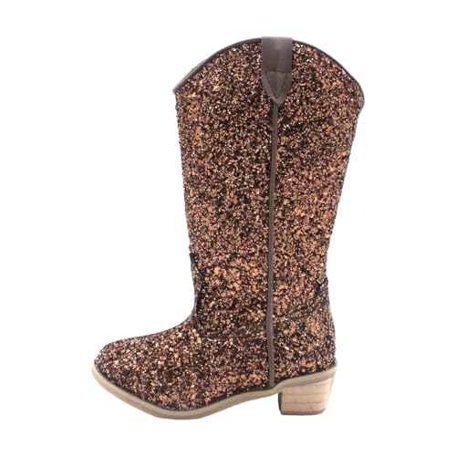 Winterschuhe 31 Girls Leopard Print Shoes Fashion Flower Short Boots Non Slip Breathable Women Boots Winterschuhe 26 (Khaki, 22.5 Toddler) von Generisch