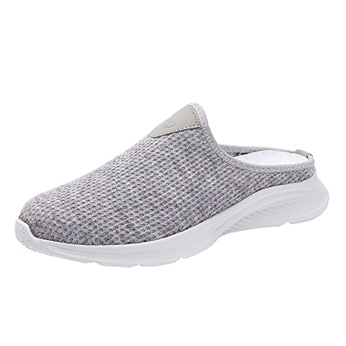 Winterschuhe Damen Bequem, Damen Clogs & Pantoletten Hausschuhe Leichte Atmungsaktive Pantoffeln Slip On Walking Freizeit Schuhe Für Damen Herren Mesh Outdoor Schlupfschuhe rutschfest Sandalen 1 von Generisch