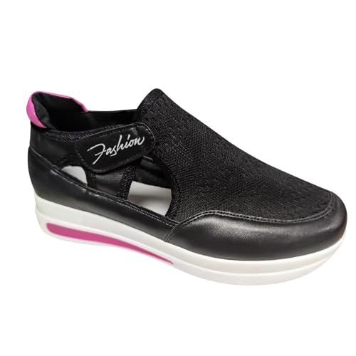 Winterschuhe Damen Elegant, Freizeitschuhe Damen Sneaker Geschlossen Mesh Schnallenriemen Sportschuhe Barfußschuhe Lässige Orthopädische Flache Fashion Wanderschuhe Weichen Sohle Straßenlaufschuhe 1 Winterschuhe Damen Elegant, Freizeitschuhe Damen Sneaker Geschlossen Mesh Schnallenriemen Sportschuhe Barfußschuhe Lässige Orthopädische Flache Fashion Wanderschuhe Weichen Sohle Straßenlaufschuhe 1 von Generisch