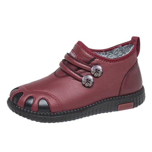 Winterschuhe Damen Gefüttert Winterboots Lederschuhe Leder Stiefel Rutschfest Kurzstiefel Winter Boots Warm Arbeitschuhe Wanderschuhe Trekkingschuhe Outdoorschuhe Schlupfstiefel Stiefeletten Winterschuhe Damen Gefüttert Winterboots Lederschuhe Leder Stiefel Rutschfest Kurzstiefel Winter Boots Warm Arbeitschuhe Wanderschuhe Trekkingschuhe Outdoorschuhe Schlupfstiefel Stiefeletten von Generisch