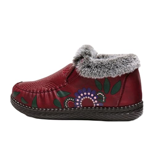 Winterschuhe Damen Gefüttert Winterboots Winterstiefel Damen Plüsch Outdoor Wanderschuhe Arbeitschuhe Schneestiefel Wanderstiefel Warm Winter Stiefel Boots Trekkingstiefel Schlupfstiefel Gr.35-40 Winterschuhe Damen Gefüttert Winterboots Winterstiefel Damen Plüsch Outdoor Wanderschuhe Arbeitschuhe Schneestiefel Wanderstiefel Warm Winter Stiefel Boots Trekkingstiefel Schlupfstiefel Gr.35-40 von Generisch