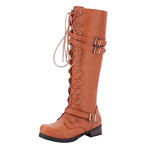 Winterschuhe Damen - Stiefeletten Elegant Klassisch Schlupfschuhe Winterstiefel Rutschfeste Warm Damenstiefel Herbststiefel Outdoor Bequem Halbstiefel Leicht Winterboots Stiefel von Generisch