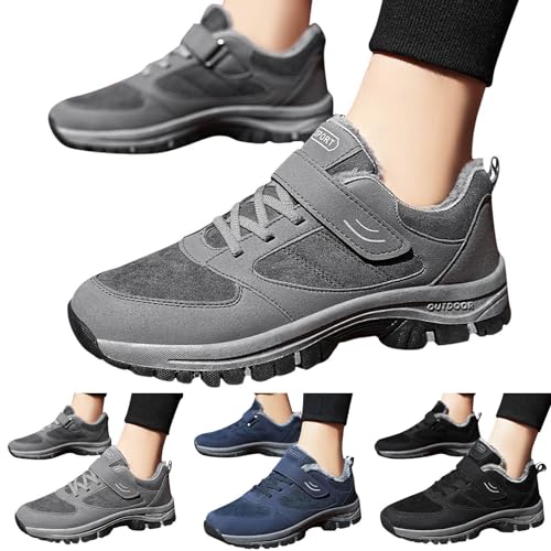 Winterschuhe Herren Gefüttert Leder, Schneeschuhe Herren Wasserdicht Snowboots Outdoor Arbeitsstiefel rutschfeste Sneaker Outdoor Laufen Wanderschuhe Vintage Bootsschuhe Vegan Schneeboots Winterschuhe Herren Gefüttert Leder, Schneeschuhe Herren Wasserdicht Snowboots Outdoor Arbeitsstiefel rutschfeste Sneaker Outdoor Laufen Wanderschuhe Vintage Bootsschuhe Vegan Schneeboots von Generisch