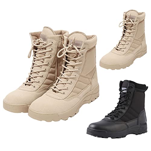 Winterschuhe Herren Warm Gefüttert Mit Schnürsenkeln | Bequeme Schneeschuhe Verdicken Thermoschuhe | Flauschige Plüsch Wanderschuhe Rutschfest Schnürstiefel Niedrig Boots Freizeit Stiefel von Generisch