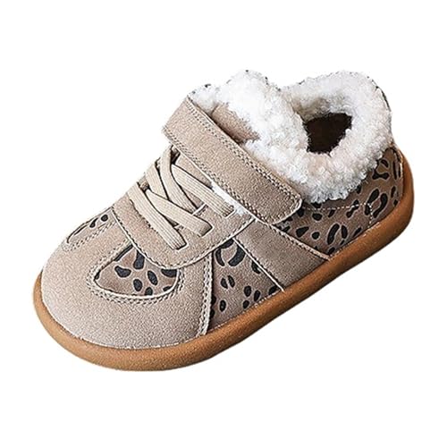 Winterschuhe Mädchen Jungen Gefütterte Warm Sneaker Hallenschuhe Kinder Sportschuhe Laufschuhe Turnschuhe Kinderschuhe Hallenturnschuhe Fitnessschuhe rutschfeste Freizeitschuhe Walkingschuhe von Generisch