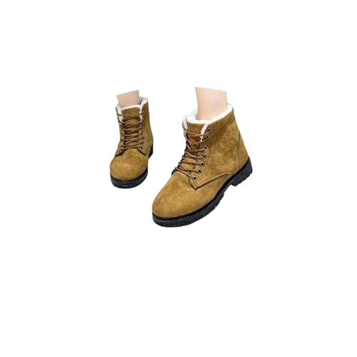 Winterschuhe damen,Stiefel Gefüttert Boots Schneestiefel Winter Trekking Wanderschuhe Damen,Bequem Winterboots Reitstiefeletten Wasserdicht Ankle Boots,Wasserdicht Warm Snowboot mit Futter von Generisch
