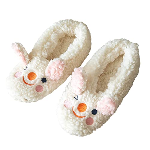 Wintersocken, gepolsterte Samt-Bodensocken, Dult Haushaltsschuhsocken, warme Teppich-Schuhsocken, keine Show Socken, Hunde, beige, Einheitsgröße von Generisch