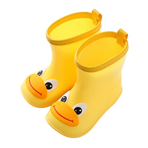 Wolle Trageschuhe Baby 21 Ente Cartoon Charakter Regen Schuhe Kinder Regen Schuhe Jungen und Mädchen Wasser Schuhe Baby Regen Stiefel Wasser Stiefel Baby Spucktuch mit personalisiertem Namen von Generisch