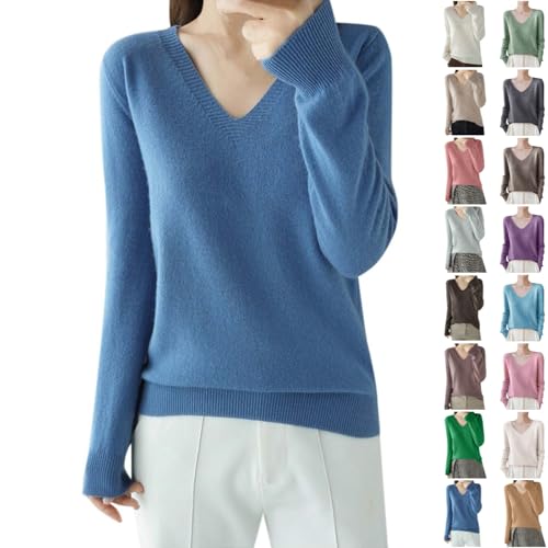Wollpullover Damen Langarm Strickpullover Herbst Winter V Ausschnitt Tops Casual Oberteile Sweater Pulli Winterpullover Pullover Strickpulli Damenpulli Baumwollpullover Jumper Weiß Orange Pink Xs Xxl Wollpullover Damen Langarm Strickpullover Herbst Winter V Ausschnitt Tops Casual Oberteile Sweater Pulli Winterpullover Pullover Strickpulli Damenpulli Baumwollpullover Jumper Weiß Orange Pink Xs Xxl von Generisch