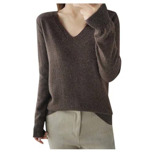Wollpullover Damen Langarm Strickpullover Herbst Winter V Ausschnitt Tops Casual Oberteile Sweater Pulli Winterpullover Pullover Strickpulli Damenpulli Baumwollpullover Jumper Weiß Orange Pink Xs Xxl Wollpullover Damen Langarm Strickpullover Herbst Winter V Ausschnitt Tops Casual Oberteile Sweater Pulli Winterpullover Pullover Strickpulli Damenpulli Baumwollpullover Jumper Weiß Orange Pink Xs Xxl von Generisch