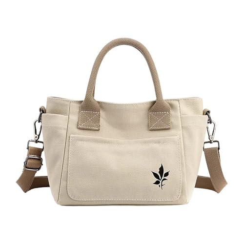 Woman Beach Weaving Shoulder Bag Ladies Trendy Summer Hand Bag Werkzeug Taschen Set (White, One Size) von Generisch