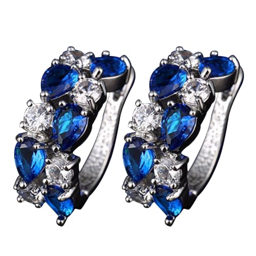 Women And Earring Ear Useful Colorful Clip Earrings Langohrringe (D, One Size) von Generisch
