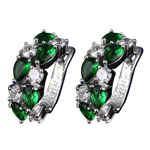 Women And Earring Ear Useful Colorful Clip Earrings Langohrringe (F, One Size) von Generisch