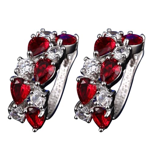 Women And Earring Ear Useful Colorful Clip Earrings Langohrringe (H, One Size) von Generisch