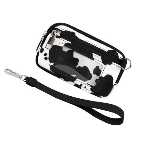 Women's Coin Purse, Wristlet Wallet with Zipper Pocket, Compact Convenient Card Holder,6.1x4.06x0.79 Inches Phone Organizer for Credit Cards, Cash and Lipstick von Generisch
