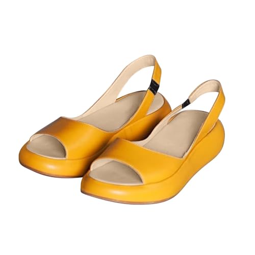 Womens Ladies Low Wedge Heel Slingback Strappy Sandals Comfortable Peep Toe Soft Sole Shoes with Ankle Strap Solid Large Size Memory Foam Flat Slippers Lightweight Orthopedic Sandals for Dailywear Womens Ladies Low Wedge Heel Slingback Strappy Sandals Comfortable Peep Toe Soft Sole Shoes with Ankle Strap Solid Large Size Memory Foam Flat Slippers Lightweight Orthopedic Sandals for Dailywear von Generisch