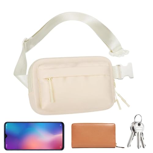 Workout-Gürteltasche, Hüfttasche für Frauen, Wasserdichter Taillenrucksack, wasserdichte Hüfttasche mit verstellbarem Streifen, Lauf-Handytasche von Generisch