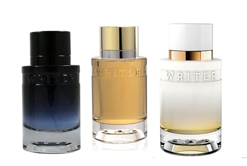 Writer Parfumcollection Cyrus Parfums Writer Gold + Writer for Men + Writer White EdP je 100 ml von Generisch