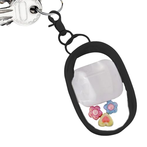 XMünze Geldbeutelschlüsselkette - Kompaktem Geldbeutelclip, Moderner Accessoire Charm | Tiny Coin Beutelhalter, Mini -Zip -Brieftasche, Keylet -Token -Kapsel, Taschenküste, Charmlet -Schlüsselring Für von Generisch