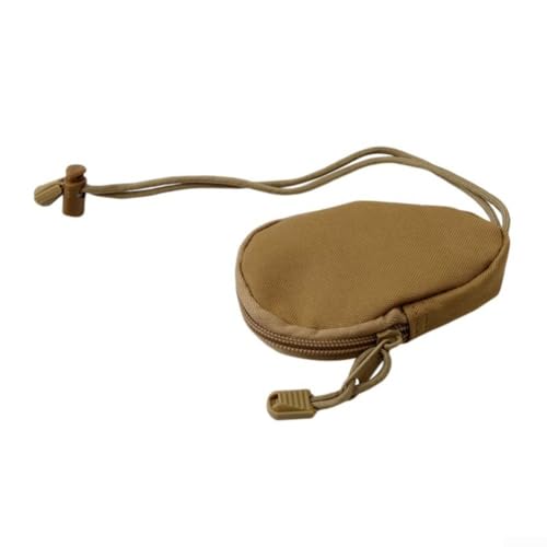 Xford tragbare Mini-Geldbörse mit Schlüsselband für Wandern, Camping, Outdoor-Aktivitäten, Wie abgebildet, Gelb von Generisch