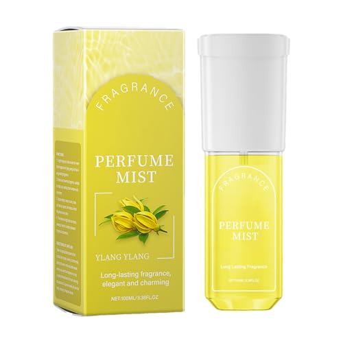 Ylang Ylang Perfume - Ylang Ylang Ylang Für Frauen | Körperduft - Leichter Hautduft Langfristiger Hautduft Für Rosa Kölnisches Wasser 100 ml Mit Duft von Generisch
