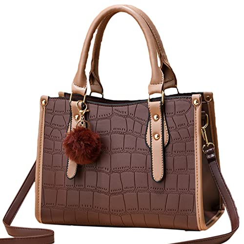 Yoga Taschen Rucksäcke -Einkaufstasche, Handtaschen, Damen-Geldbörse, Umhängetasche, Umhängetasche, Ledertasche Taschen Umhängetaschen (I, One Size) von Generisch