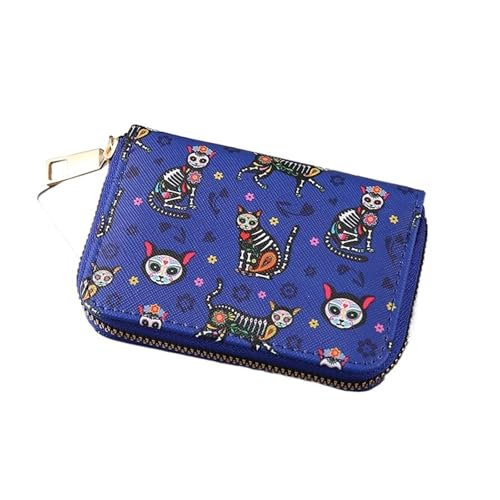 Zipper Card Wallet - Spacious Multi-Slot Design for Everyday Use, Style2, Taglia Unica von Generisch