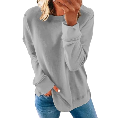 blitzangebote des Tages Heute befristet gutschein 100 Euro Sweatshirts Für Damen Langärmelig Oversized Ohne Kapuze Bluse Weiche Harajuku Freizeit Hochwertiger Damen Jacke Marken Sale von Generisch