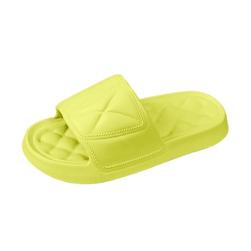 comfortable sandals Baumme Ergonomische Damen Hausschuhe Pammys Original Cozy Slides Ultraweiche Flip Flops chnelltrocknende Memory‑Foam Slipper mit Rutschfester Sohle SlidesBadeschuhe Grün 37 von Generisch