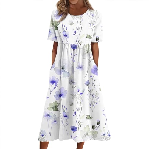 elegantes kleid damen,sommer,kleider midi,baumwollkleid damen,kleider damen frühling,trägerkleid damen,langes schwarzes kleid,frühlingskleid damen,maxi kleid,sommerkleid damen knielang ärmellos von Generisch