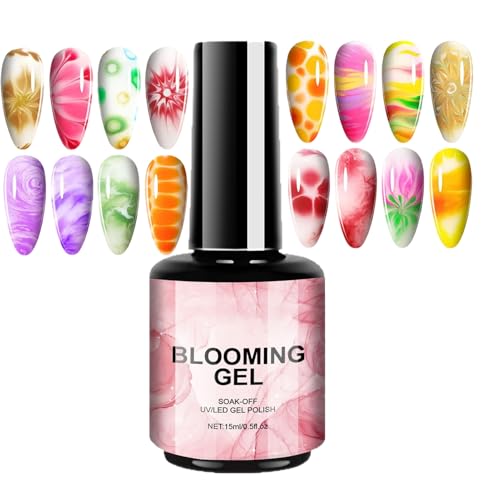 gelPolish - 15 ml UV Bloom Nagellack Stempel - lang anhaltende Aquarell -Fingernagel-gelfür Reisen, Außen-, Heimreise, Geschäftsreise, Schule von Generisch