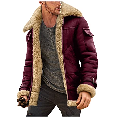 harrington herren jacke blau felljacke men wintermantel herren elegant wolle strickjacke schwarz lang herbst-winter parka herren männer winterjacke cortez jacke schwarz von Generisch