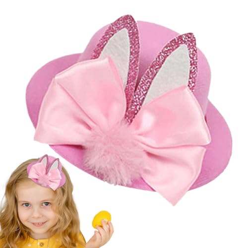 hasen-Haarspange, Haarschleifen-Clips - Haar-Accessoires, dekorative Zylinder-Haarspangen,Partyzubehör, komfortables Design für partys für Kinder und Erwachsene von Generisch